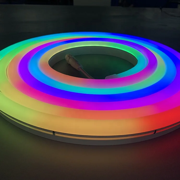 2835 12VDC, 24VDC Led Neon Lights Rope Lights Without Dark Dots IP67 Waterproof Neon Lights For Indoor Outdoor Decor