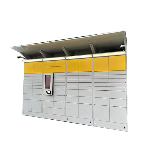 Morrisons parcel  retail smart  electronic lockers for sale 24 hour direct delivery to residential community with UI system