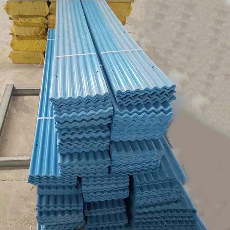 Fiber Glass Corrugated Sheet FRP Fiberglass Roofing Sheet for Construction Welding and Cutting Services Included