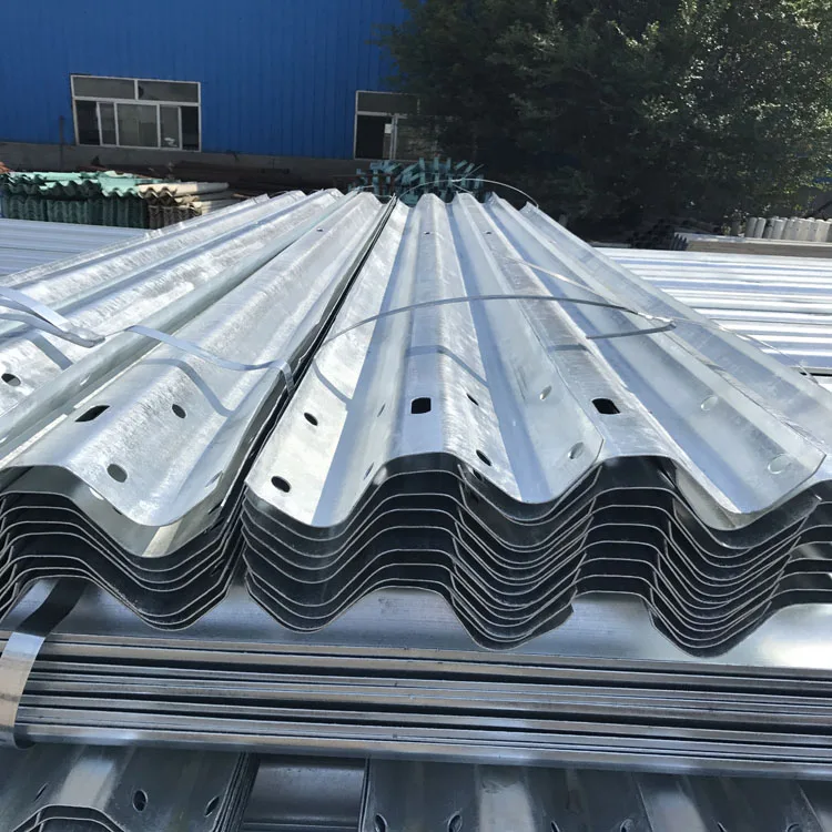 Traffic Guard Rail Highway High Speed Barrier High Speed Crash Barrier Highway Guardrail Galvanized Steel W Beam Road Guardrail
