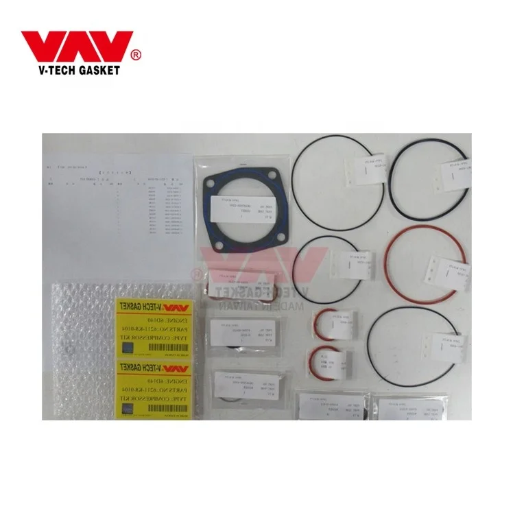6D140 AIR COMPRESSOR 6211K80104 ENGINE GASKET KIT FOR KOMATSU