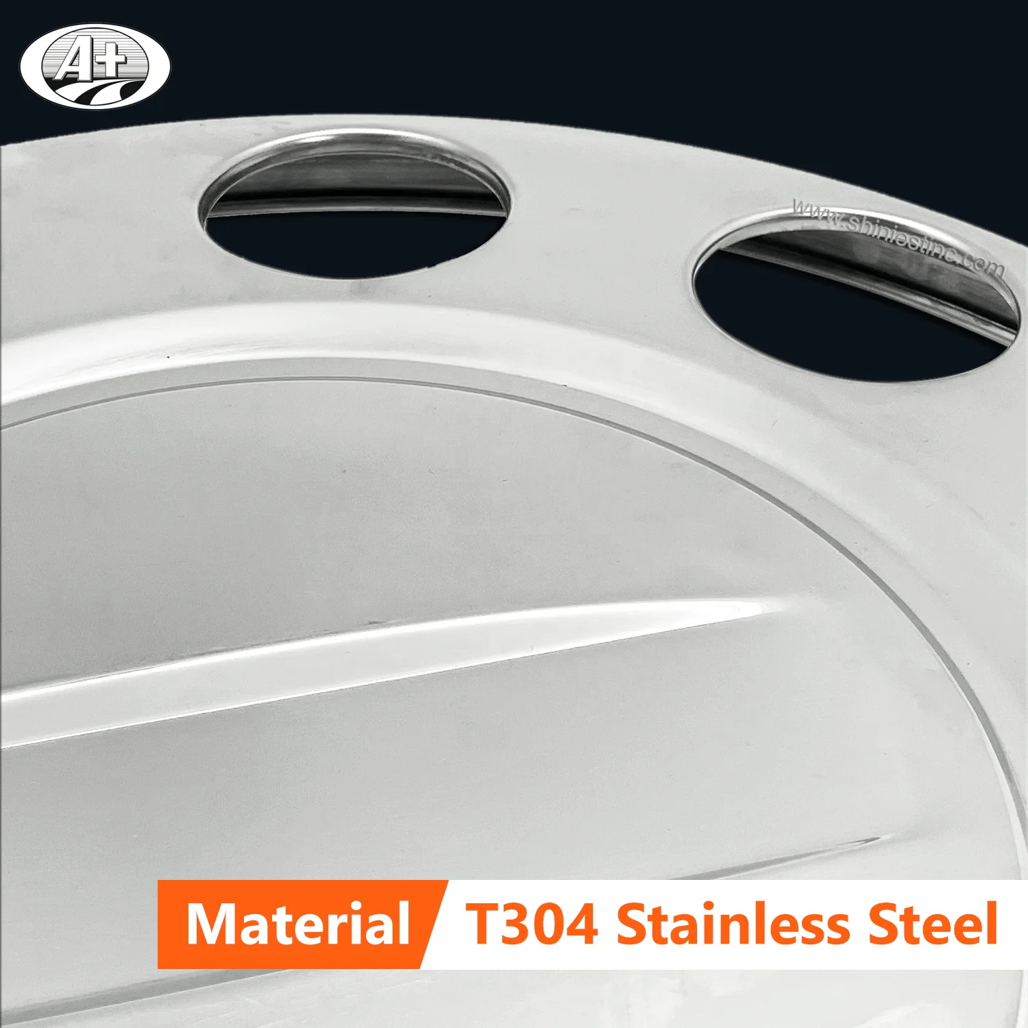 Защитное кольцо T304 из нержавеющей стали 225 с 2 линиями