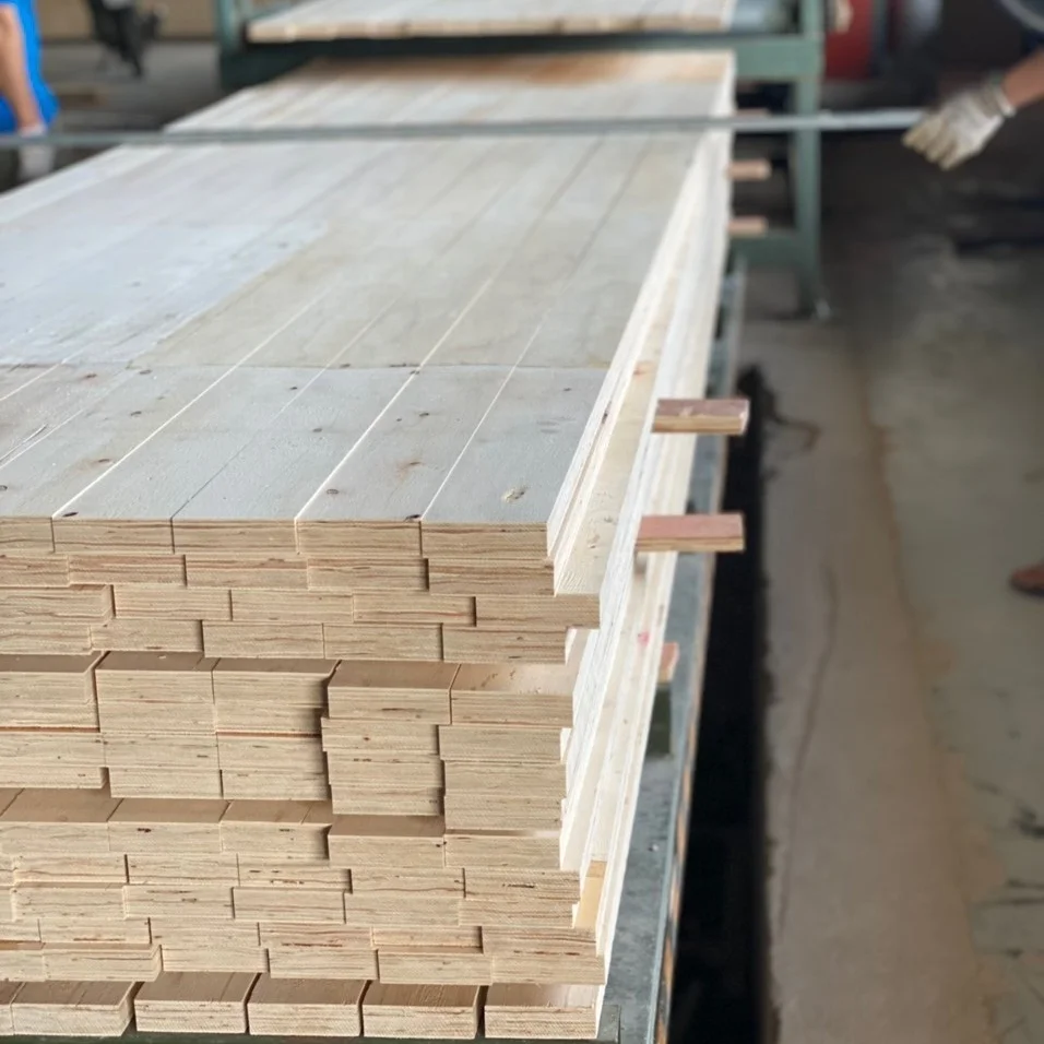 VietNam LVL plywood Laminated venneer lumber wooden pallet materials supplier high quality cheap price
