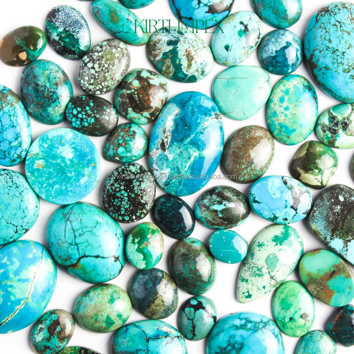 Blue Arizona Turquoise Authentic Semi-Precious Stones Trending Natural Ethically Sourced Crystals For DIY Jewelry Making