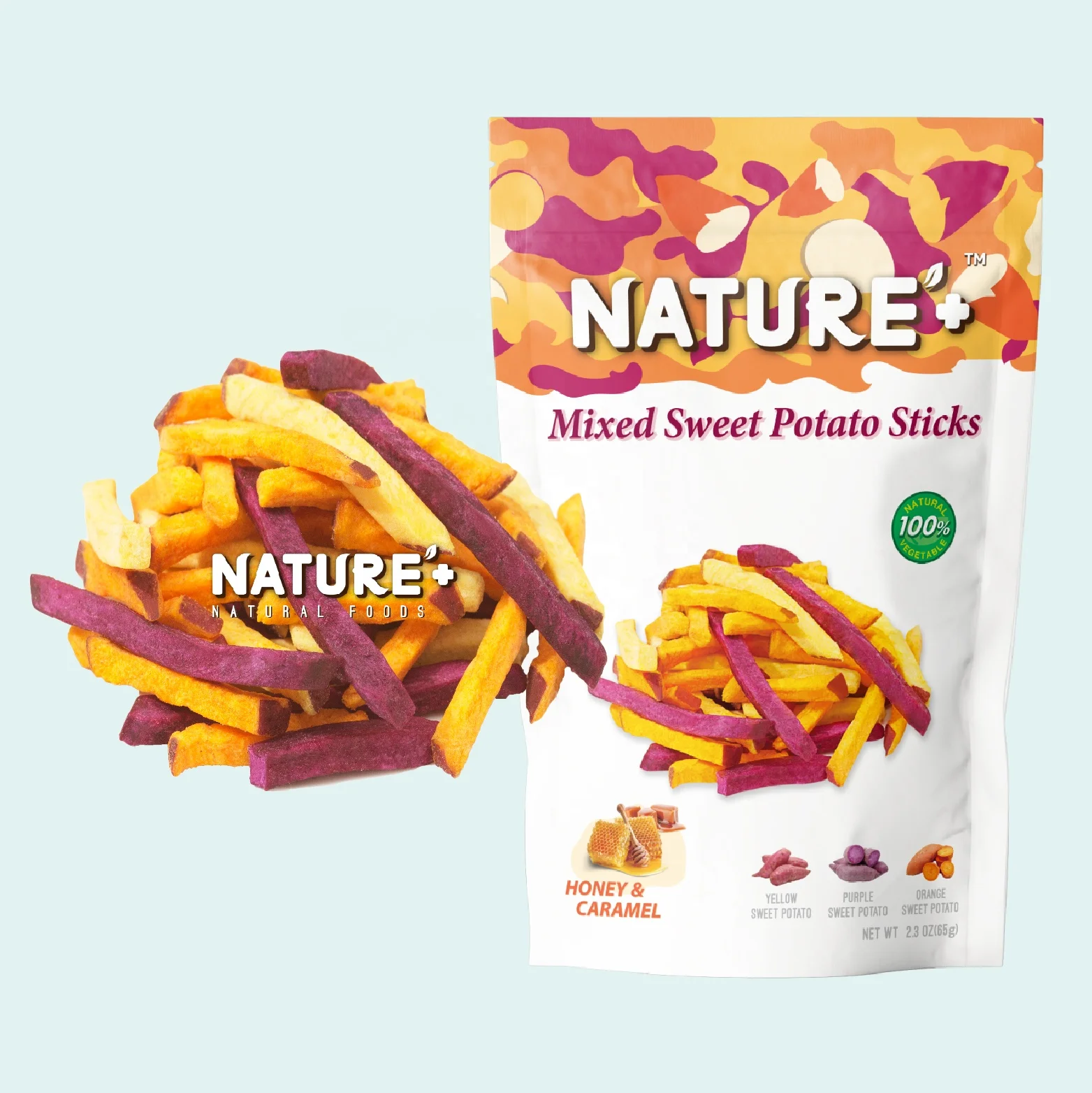 Аппетитные чипсы для сладкого картофеля, вакуумный жареный сладкий вкус, без глютена, хороший источник волокна, Международная экспортная качественная жареная Чипса