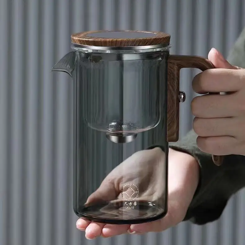 800 мл Многофункциональный стеклянный чайник для электромагнитной печи и газовой плиты приготовления чая