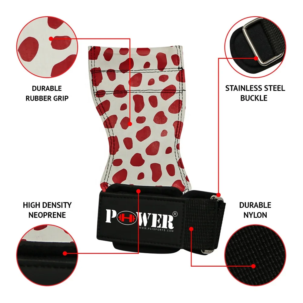 Wholesale Power Grips Heavy Duty Pull Ups Wrist Wraps Weight Lifting Hand Grips With Padded Workout Straps For Men And Women