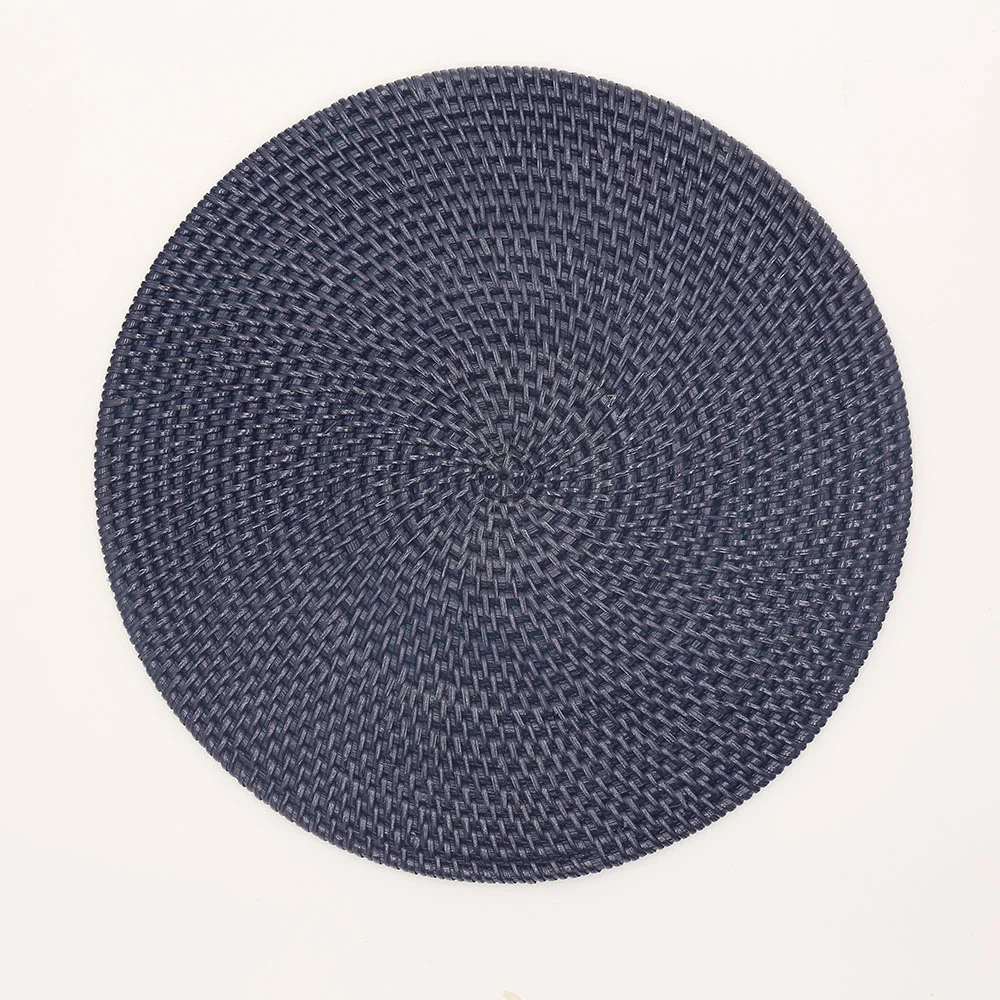 Hot Trending Color Creative Factory Direct Sales Rattan Woven Placemat Wedding Placemat Dinnerware Sets Mats Pads From Vietnam