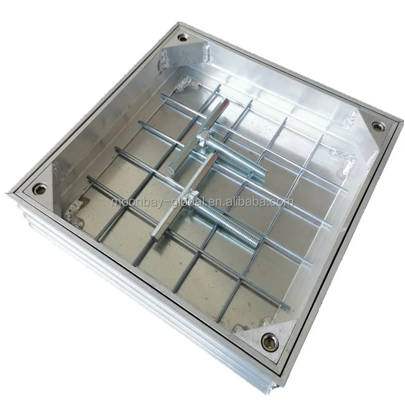 Manufacturers Composite Price Trench Recessed Cover Invisible Aluminum Access Manhole Cover