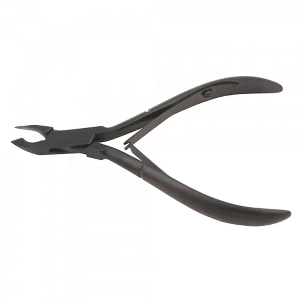 Щипцы для кутикулы с позолоченным покрытием кусачки ногтей резак триммер маникюра ножницы плоскогубцы инструмент педикюра