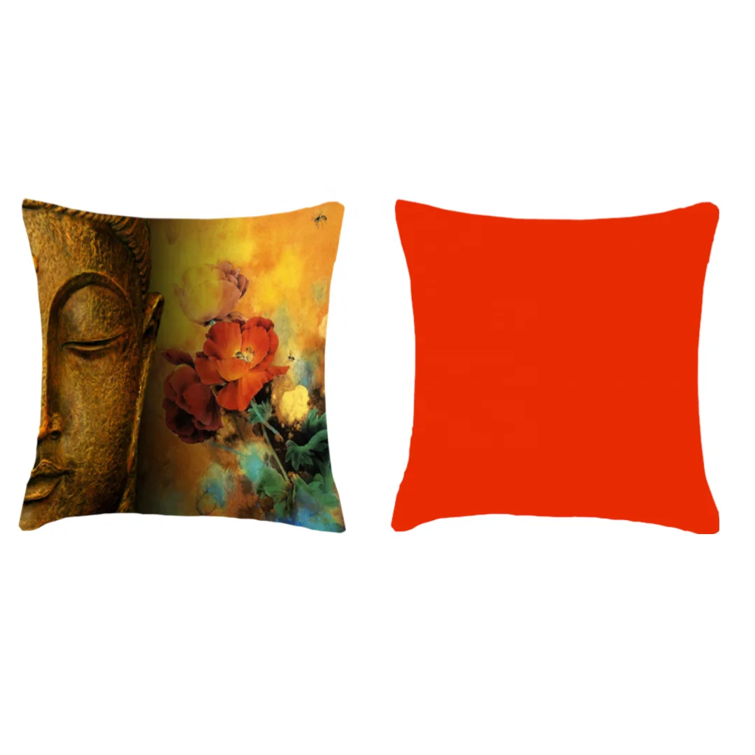Living Room Printed Cushion Covers Premium Throw Pillow Inserts Decorative Pillow Square Form For Couch Sofa Bed