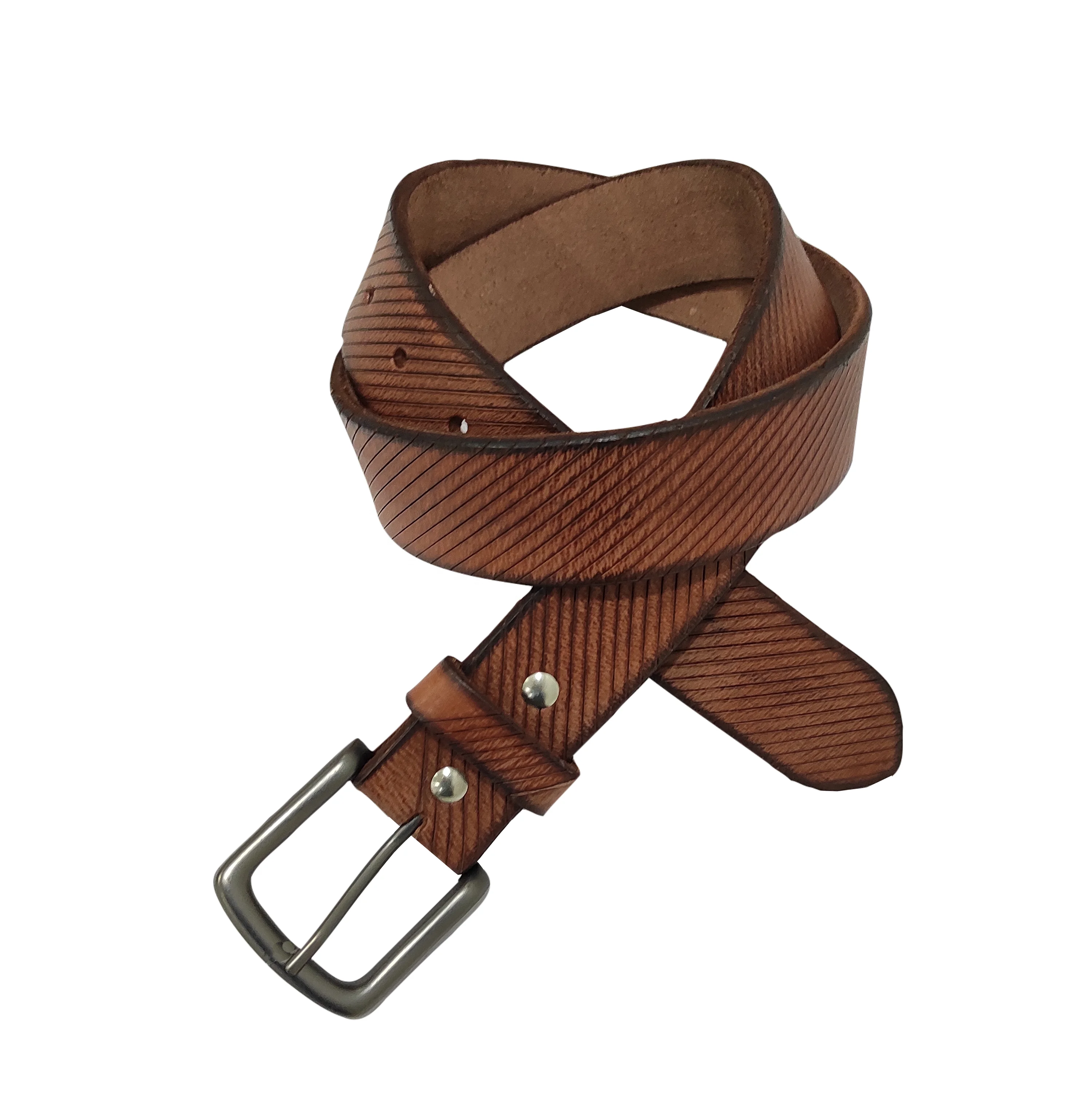 Ремень мужской из натуральной воловьей кожи, винтажный пояс для джинсов, окрашенный вручную, с индивидуальным брендом, 38 мм