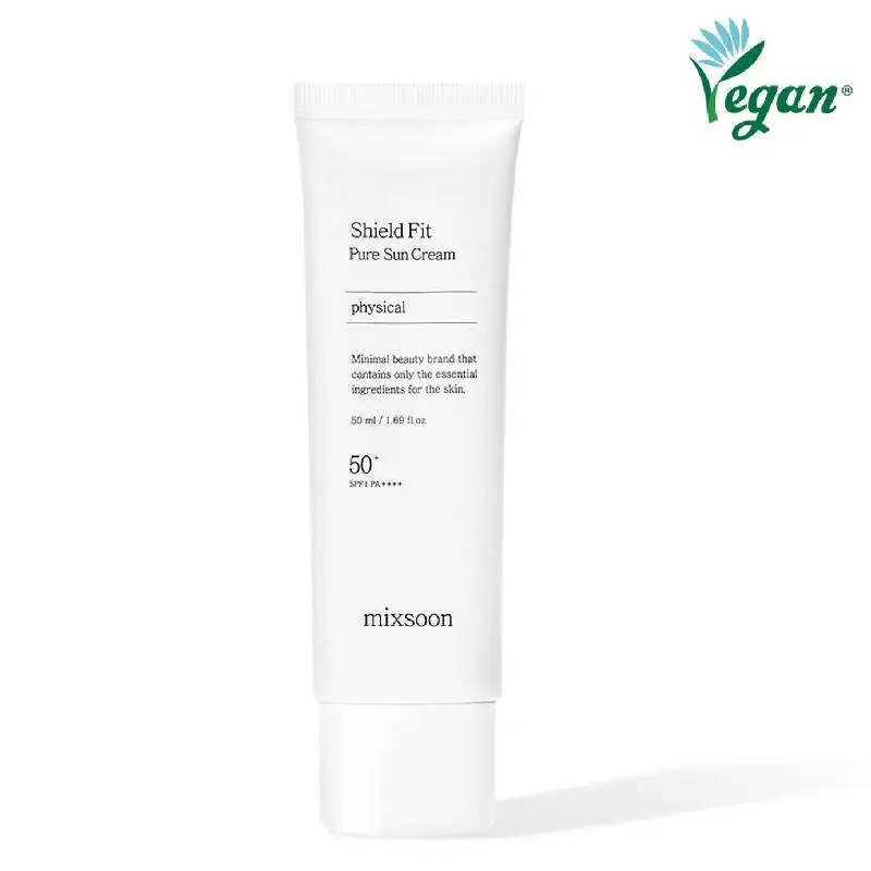 mixsoon - Shield Fit Pure Sun Cream 50ml h SPF 50+ PA++++ UV protection both UVA and UVA Korea skincare for wholesale only