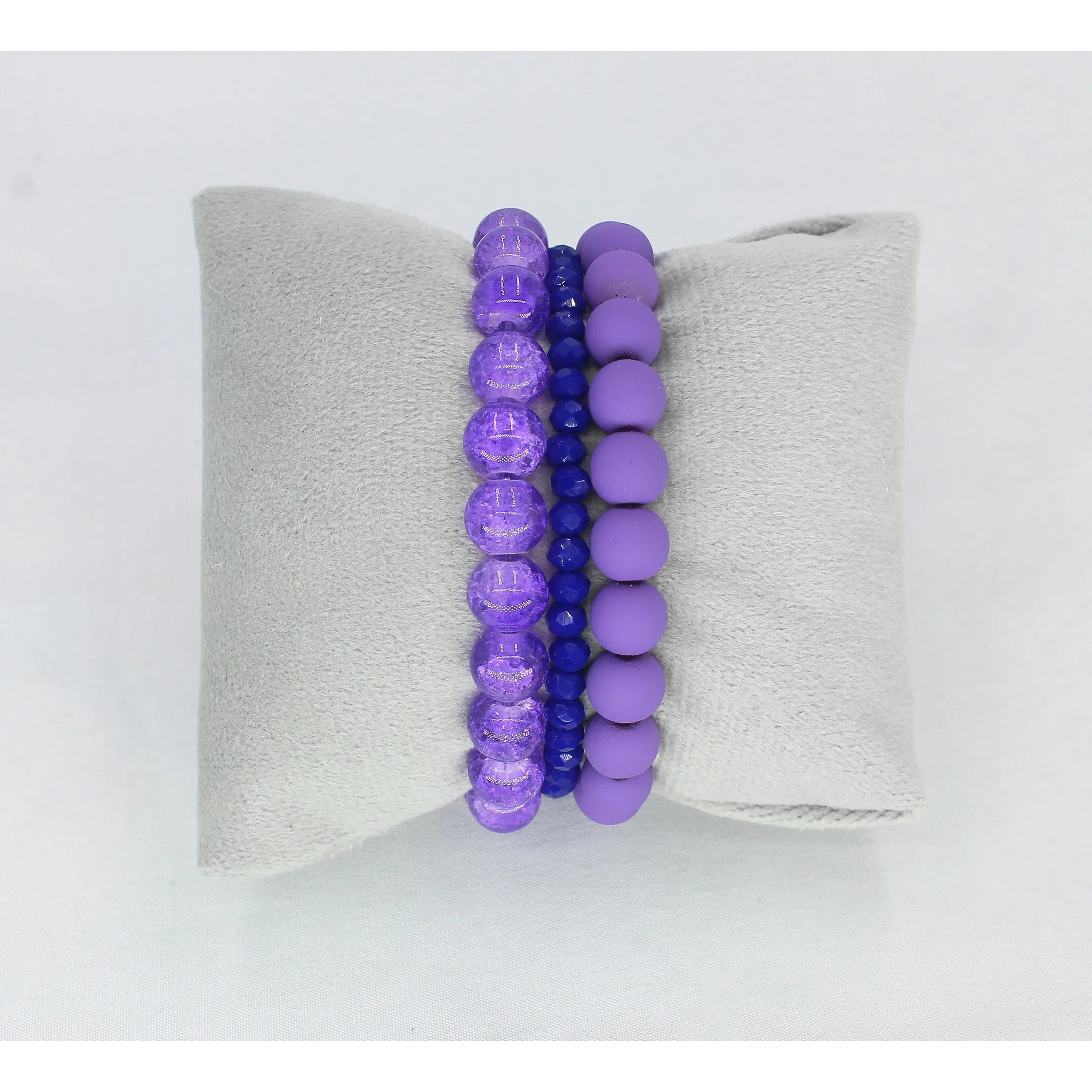 Hot Sale Beads Bracelet Combo of 3pc Multi Color Glass beads artificial Beads Bracelet Indian Jewelry Accessories for women