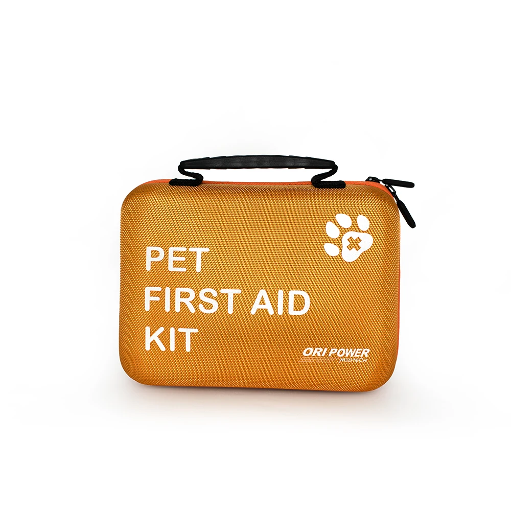 High Quality Pet First Aid Kit Complete Emergency Medical Supplies Dog First Aid Kit with Thermometer