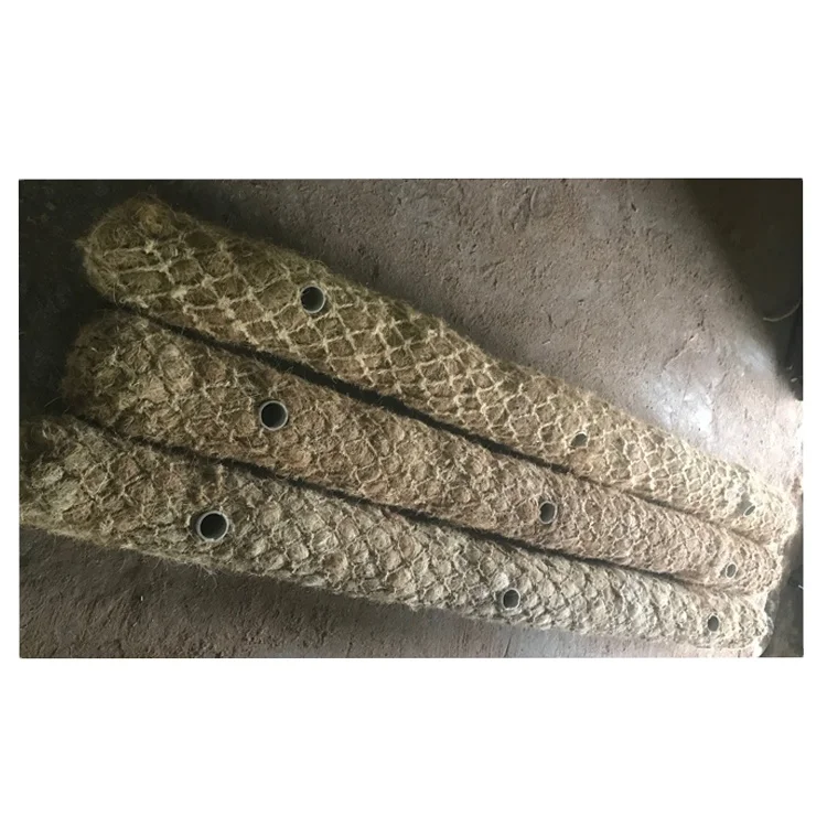 Прямые оптовые поставки с завода лучшее качество кокосовое волокно 100% натуральные биоразлагаемые кокосовые бревна