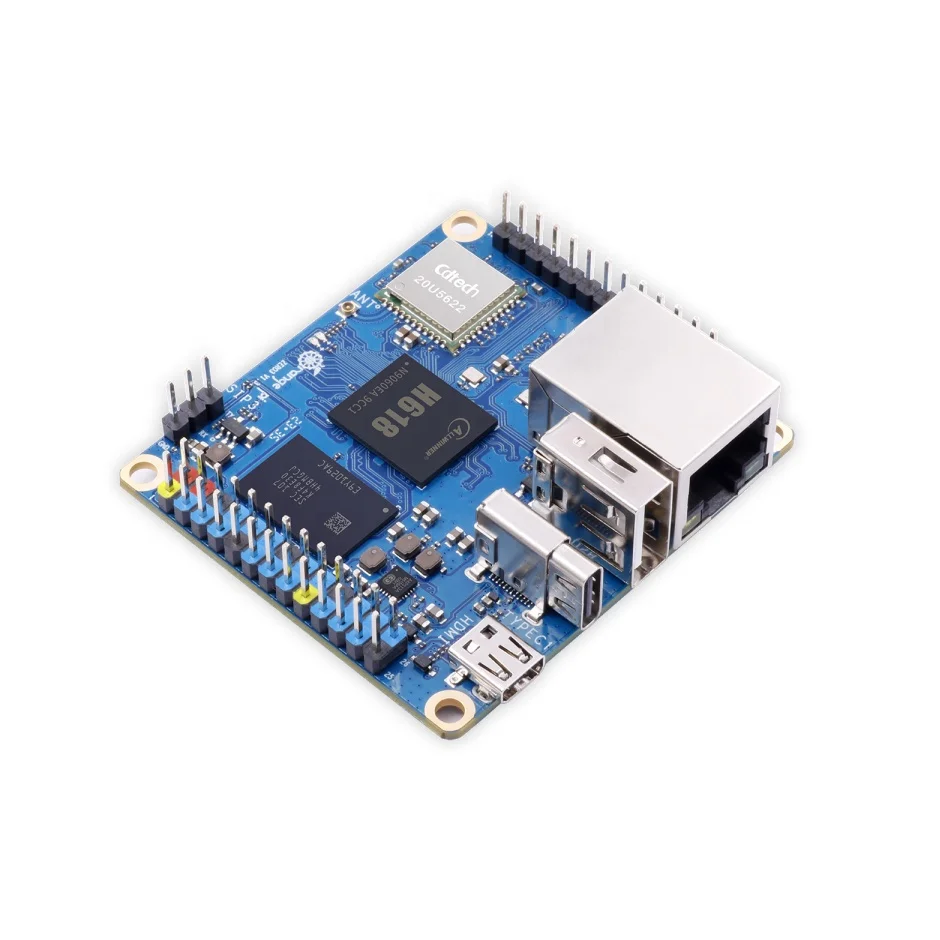 Orange Pi Zero 3 2G 4G RAM Single Board H618 WiFi5+BT 5.0  Power Supply for OPI Zero 3