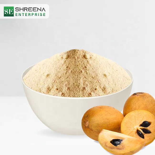 Chikoo Fruit Powder extract Sapota fruit Powder for fruit salads, jam, jellies, desserts, ice creams, milkshakes