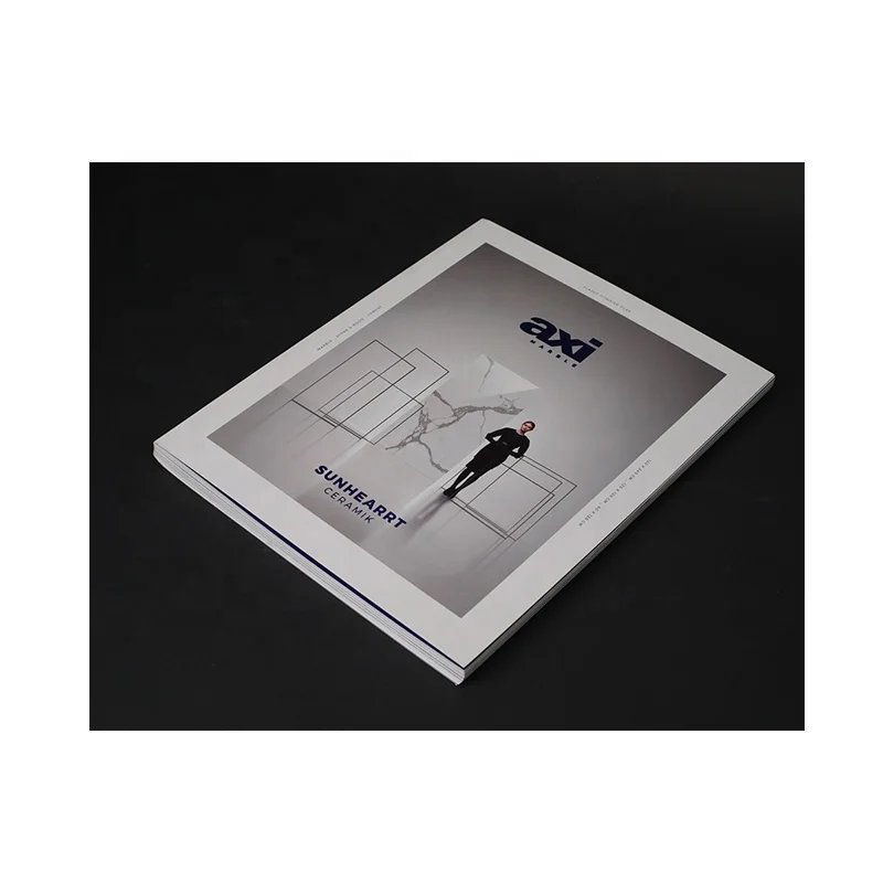 A4 Size Magazine Professional Factory Customized Catalog Brochure Printing Booklet Printing Offset Printing Paper & Paperboard