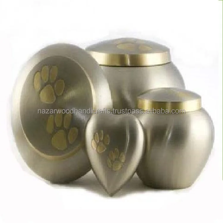  МДФ новый дизайн в форме сердца латунные урны для домашних животных ODYSSAY дешевые