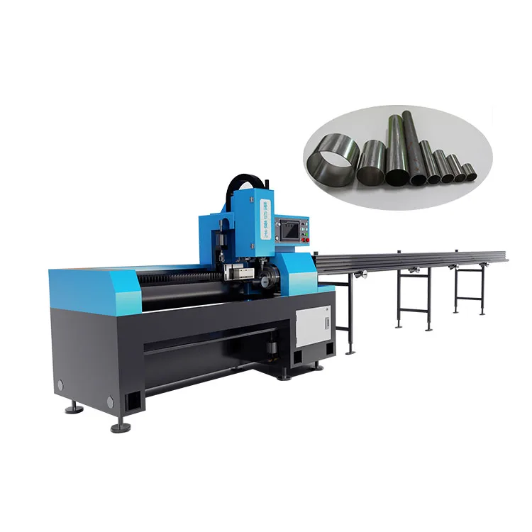 High quality 1000w 2000w cheap cnc metal  tube pipe fiber laser cutting machines with automatic bundle loader wanted agents