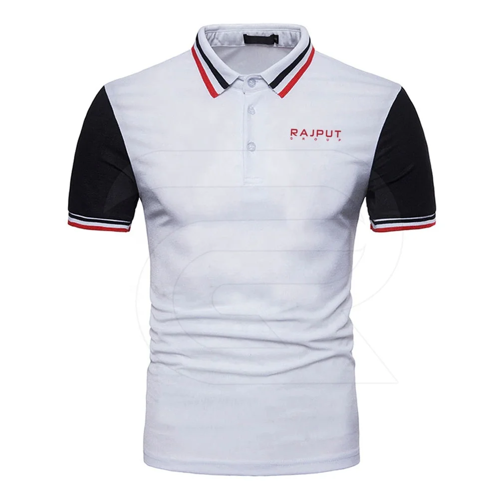 100 Cotton Mens Golf Polo Shirt Polo Blank Embroidered High Quality Camisas Polyester Men Quantity Custom Turtleneck OEM Anti