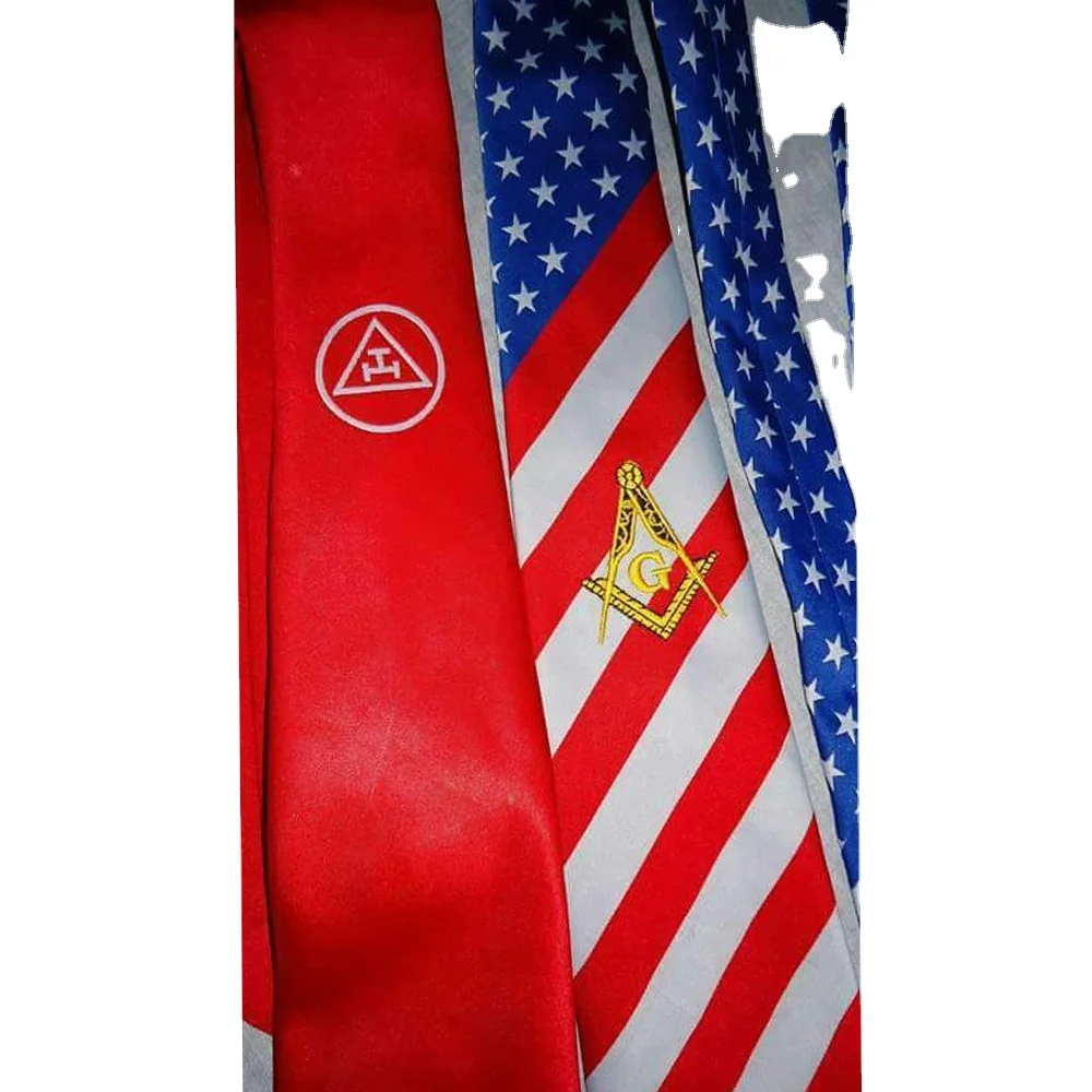 Мужские галстуки Mason Compass высококачественные масонские квадратные Галстуки Freemason