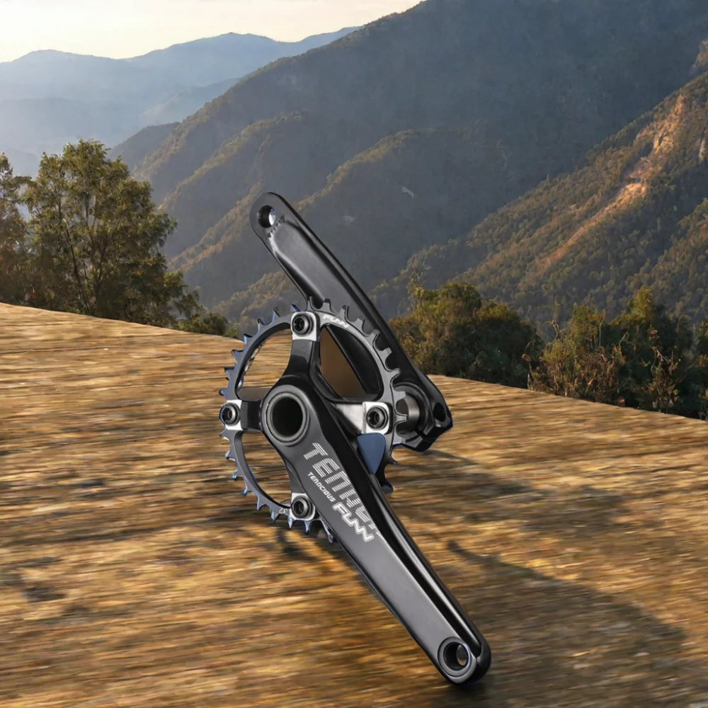 Mountain Bike crank 104BCD Hollow crank 175MM crank set