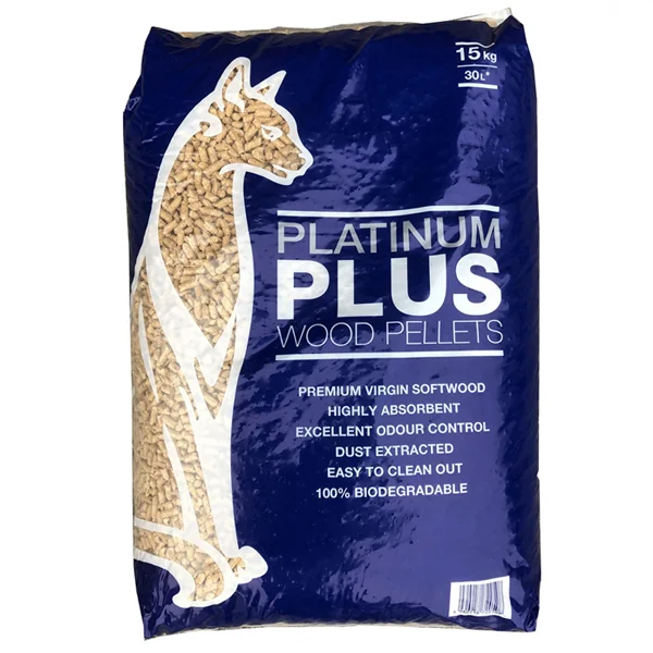 FSC certified Platinum Plus Wood Pellets  Cat & Kitten Litter Wood Pellets 1x 30L Premium Virgin Softwood Wood Pellet Cat Litter