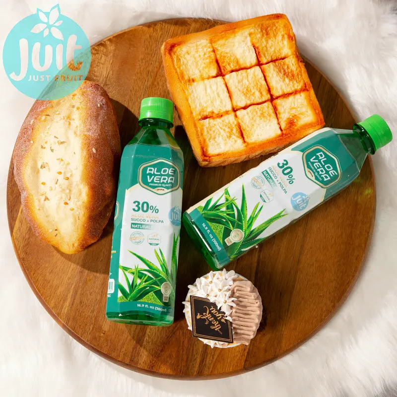 JUIT фруктовые напитки Ароматный Сок натуральный Алоэ Вера с мякотью Changzhou Box Витамин D фруктовый сок 6% Brix