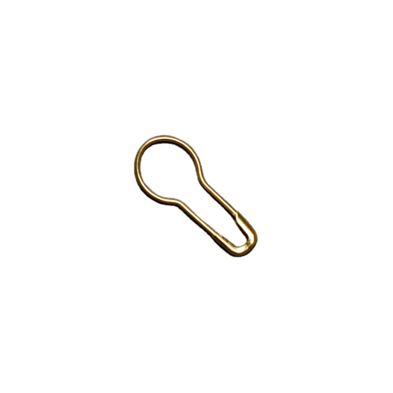 Safety pins gold