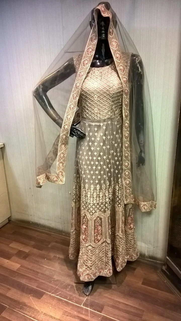 Modern look Salwar kameez suit Dupatta Indian ladies women wear Embroidery stone work office wear silk net wholesale low price