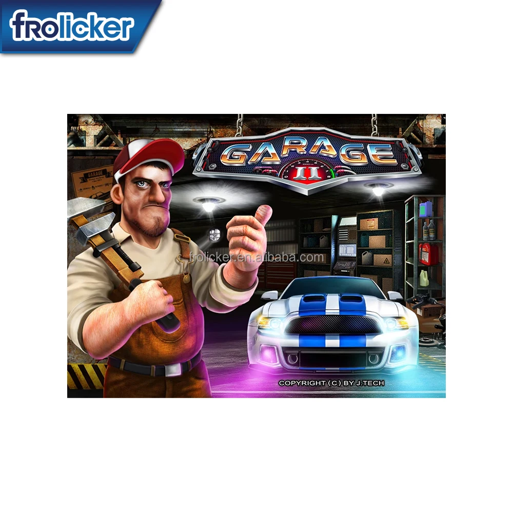 Высокоприбыльная видеоигра гараж 2 Коммерческая Машина tragamonedas maquina de juegos