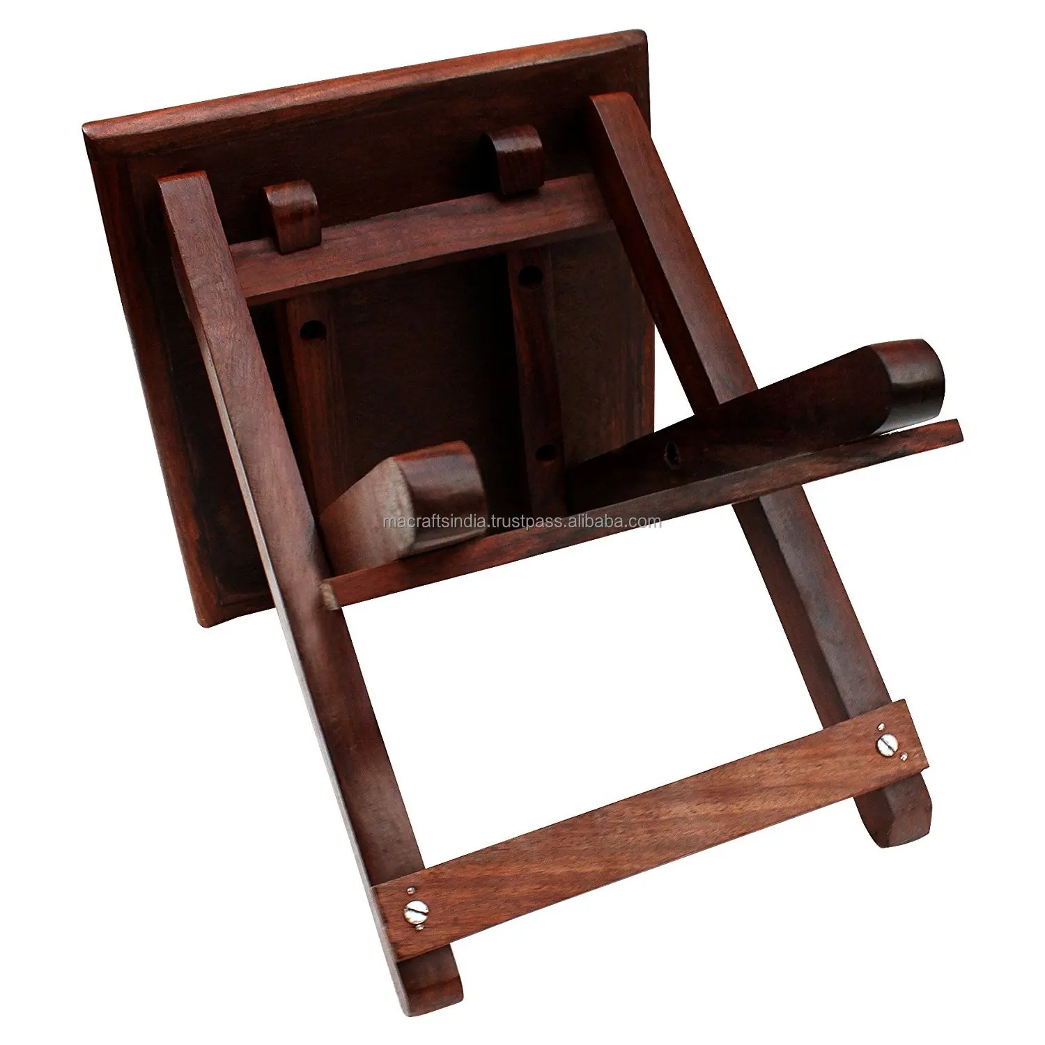 Beautiful Wooden Folding Stool Foldable Stool for Office Kitchen & Home Decor Wooden Folding Table