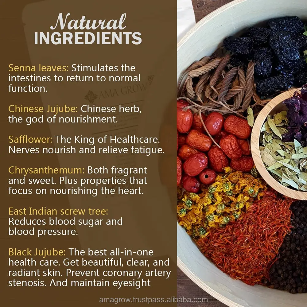 
Private Label - Natural 12 Herbal DETOX TEA Organic Blend for Weight Loss Colon Cleanse Tummy Firming Reduce Belly Fat Slimming 