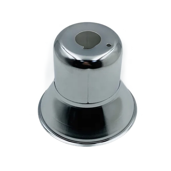 Escutcheon Pendant Cup and Skirt with Chrome, Fire Sprinkler