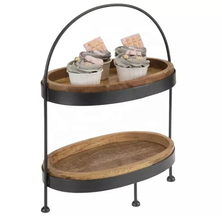 Металлическая птичья клетка трехуровневая подставка для торта сверкающая кексов со стеклянным подносом на заказ