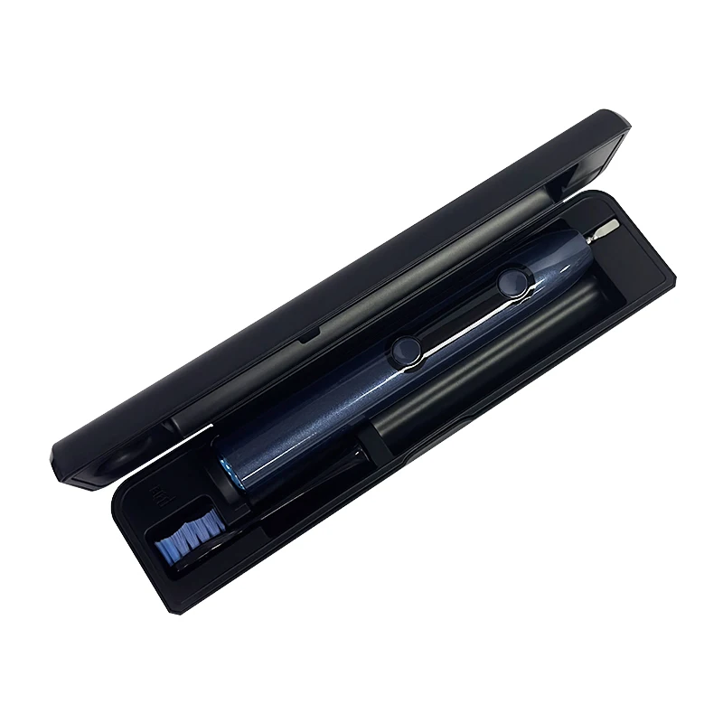 Custom Sonic Toothbrush Wireless Charing+uvc-led Sterilization Travel Case Electric Toothbrush Adult IPX7 Soft TYPE-C English