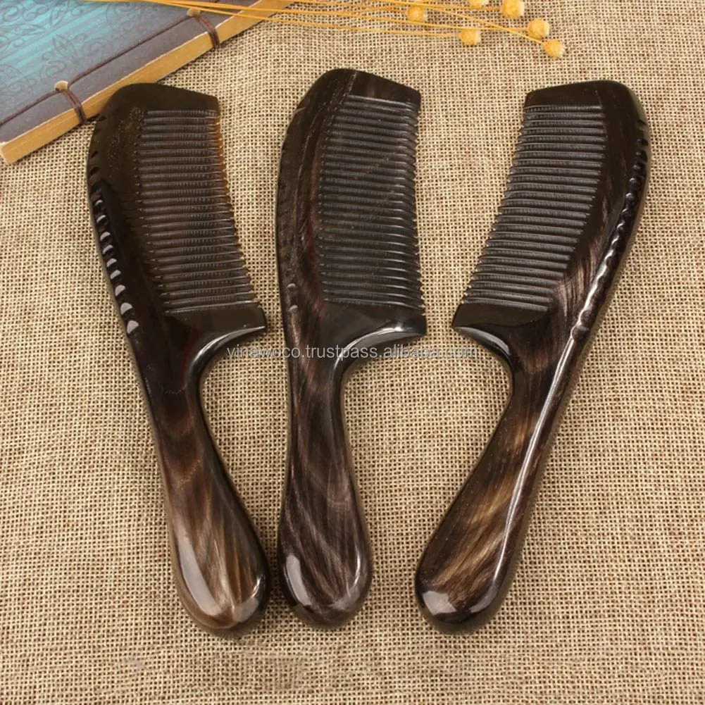  Гребень для волос VINAWOCO с деревянной ручкой аксессуары из сандалового дерева тонкие вьющиеся волосы