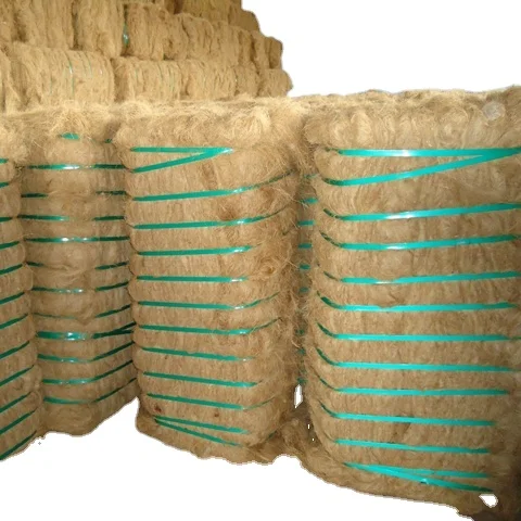 BROWN COIR FIBER BALE SALE FROM INDIA