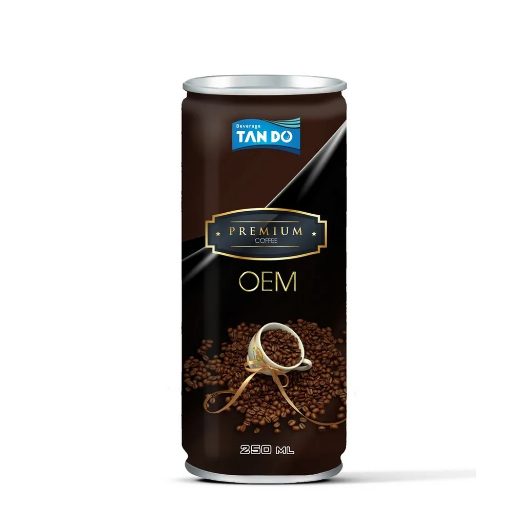Напитки для кофе с ледяным латте превосходного качества от Tan Do-OEM в частной торговой марке-банка 250 мл