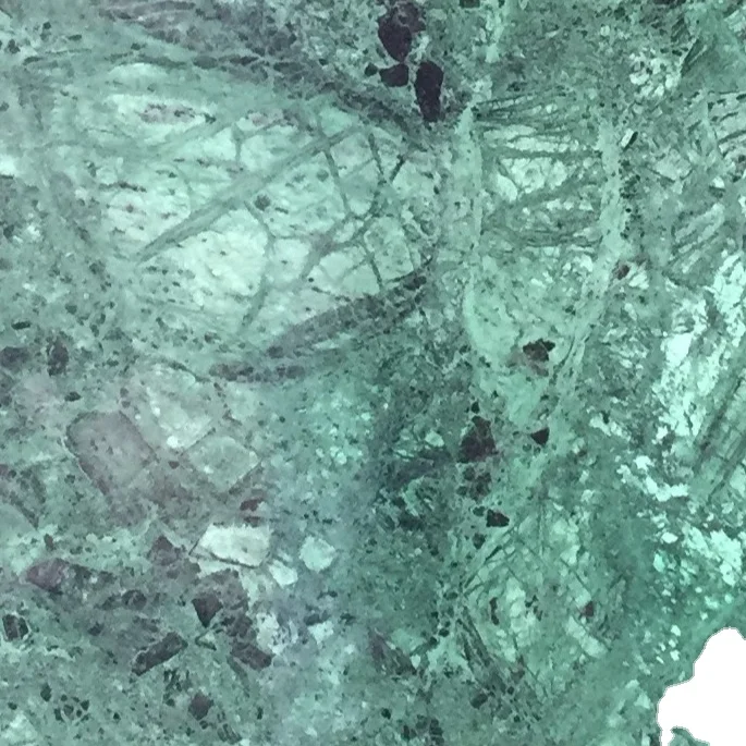 Luxury Interior Decoration Royal Noble Malachite Wall for Villa Green Marble Slabs 2CM