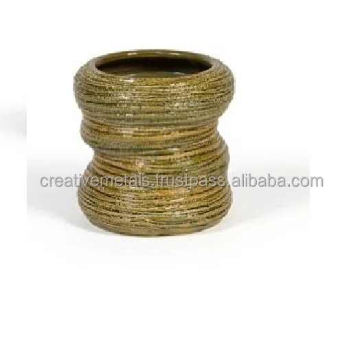 Оптовая продажа большие напольные вазы роскошные высокие свадебные металлические цветочные горшки центральные части домашнего декора большая Цветочная ваза