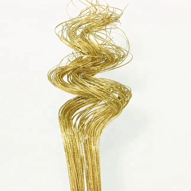 Top Selling Amazon Christmas Sparkle Glitter Wall Decoration Wooden Dry Material Curly Ting Ting Wedding Branches Gifts