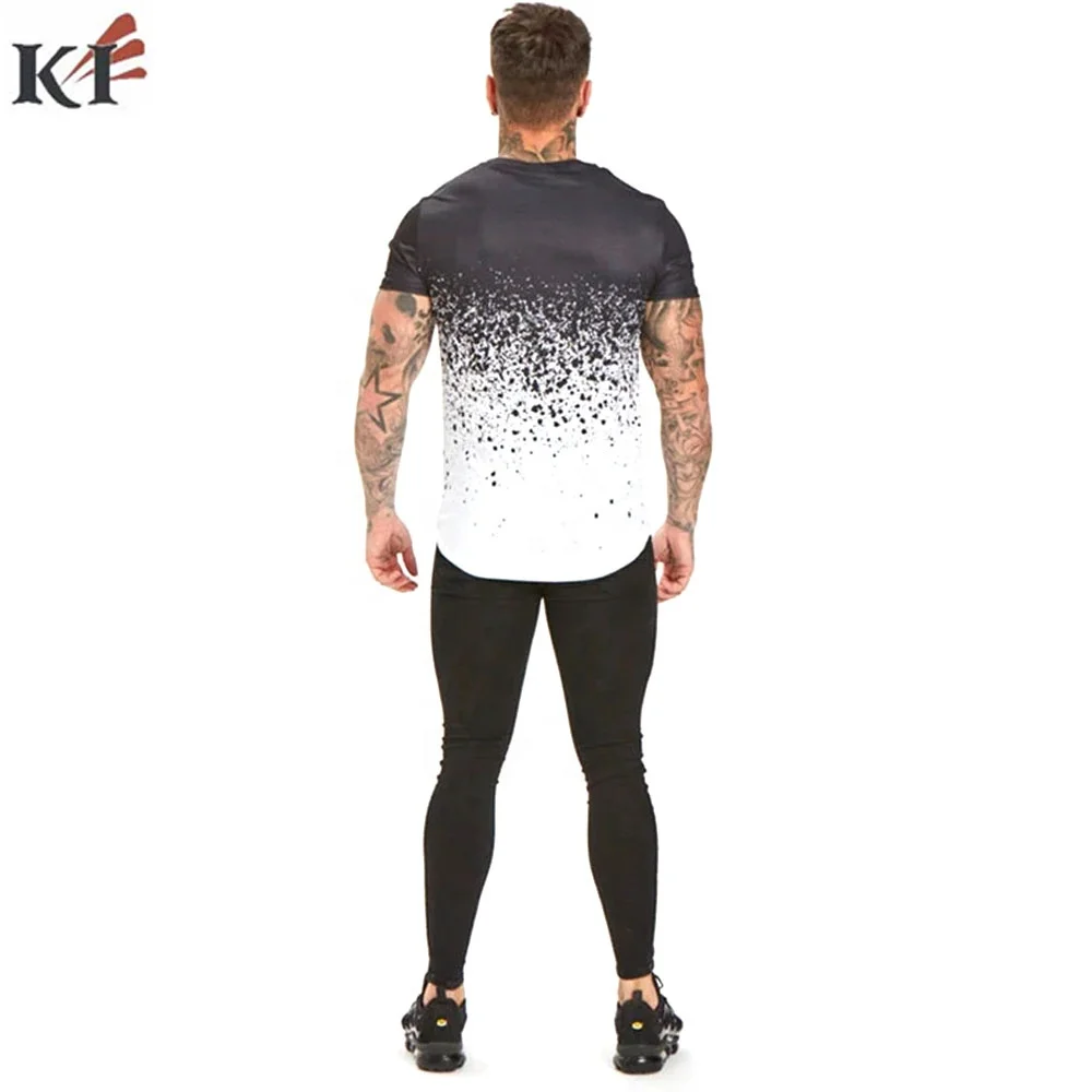 3D Sublimation Printed Men T Shirts Casual Wear Latest Design Top Quality Sportswear Sublimation T Shirts UK