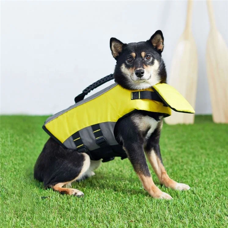 Pet Life Jacket For Small Medium Large Dogs Cats Surfing Swimming Pets Swimwear