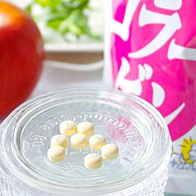 Japan DHC Collagen Supplement 360 pieces 60 day-supply Wholesale 2050mg Marine Collagen Vitamin B1 B2 Best Selling Products 2024