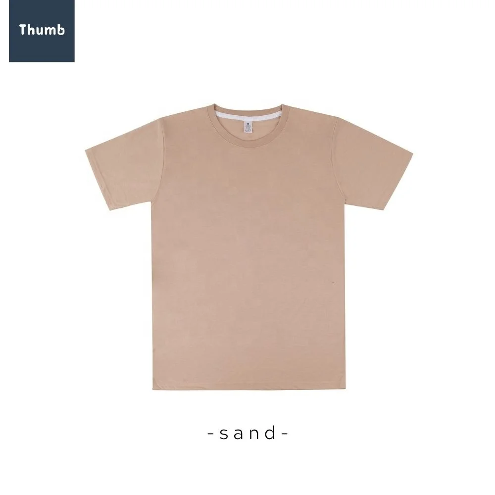 The Most Popular 100% Polyester Blank T shirt Softness for Sublimation Printing Method or Heat Transfer