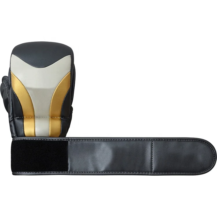 Design Your Own Design Factory Fighter Ufc Training Genuine Cowhide Leather Mma Muay Thai Fighting Sparring Gloves