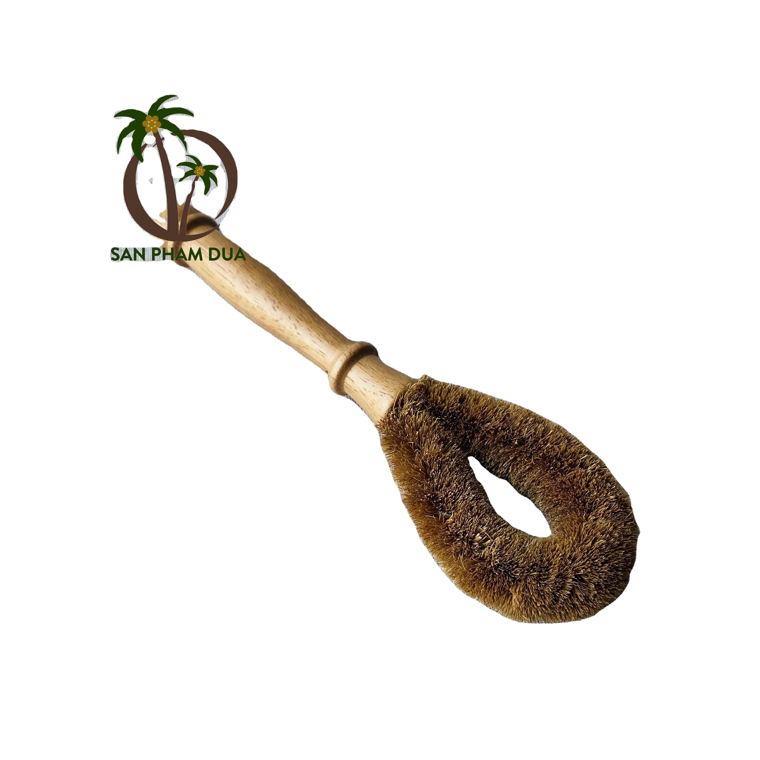 Coconut Kitchen Brush Multi Purpose Wholesale Manufacture Price Eco-Friendly Coconut Brush Kitchen Cleaning Brush from Coconut